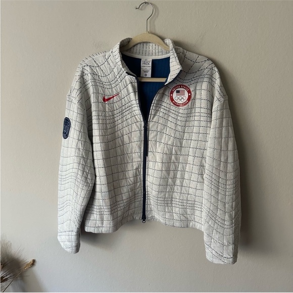 Nike Tech Pack Therma Team Usa Olympic Jacket Size Medium Grid - Picture 4 of 12